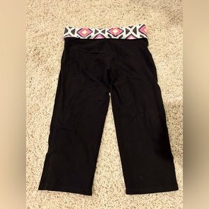 Victoria’s Secret PINK fold over yoga pants, size L